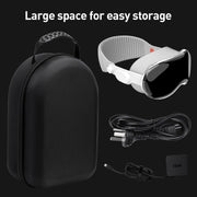 Borsa portaoggetti impermeabile con manico in velluto in tessuto EVA, For Apple Vision Pro