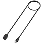 Cavo di ricarica per smartwatch stile ufficiale Samsung Galaxy Fit 3, lunghezza: 55 cm, USB-C / Type-C, USB-A