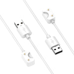 Cavo di ricarica per smartwatch stile ufficiale Samsung Galaxy Fit 3, lunghezza: 55 cm, USB-C / Type-C, USB-A