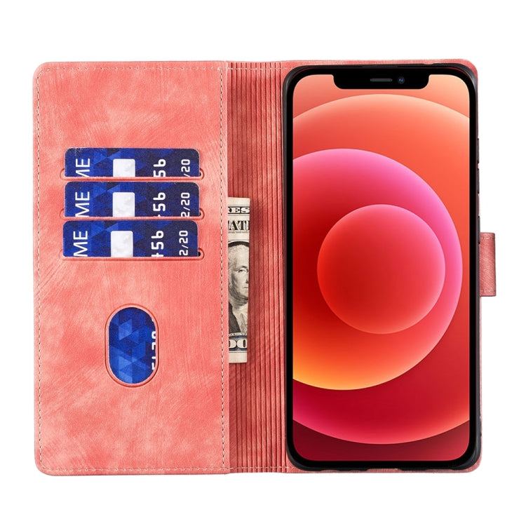 Custodia per telefono in pelle con penna a cuore e gatto in rilievo, For iPhone 12 mini, For iPhone 11 Pro Max, For iPhone 11, For iPhone 11 Pro
