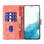 Custodia per telefono in pelle con penna a cuore e gatto in rilievo, For Samsung Galaxy S24+ 5G, For Samsung Galaxy S24 5G, For Samsung Galaxy A05s, For Samsung Galaxy A25 5G