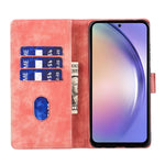Custodia per telefono in pelle con penna a cuore e gatto in rilievo, For Samsung Galaxy S23 FE 5G, For Samsung Galaxy A24 4G, For Samsung Galaxy A23 5G, For Samsung Galaxy A34 5G
