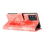 Custodia per telefono in pelle con penna a cuore e gatto in rilievo, For Samsung Galaxy S21 Ultra 5G, For Samsung Galaxy S20 FE 5G