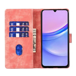 Custodia per telefono in pelle con penna a cuore e gatto in rilievo, For Samsung Galaxy A15 5G, For Samsung Galaxy A55 5G, For Samsung Galaxy A35 5G, For Samsung Galaxy S24 Ultra 5G