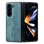 Custodia per telefono AZNS con sensazione di pelle in rilievo 3D, For Samsung Galaxy Z Flip7 5G, For Samsung Galaxy Z Fold6