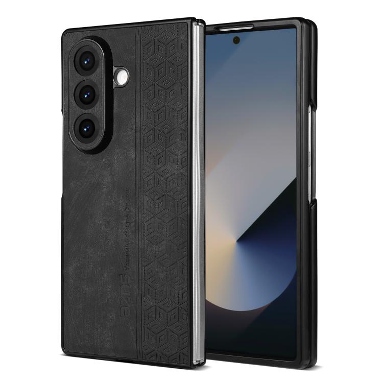 Custodia per telefono AZNS con sensazione di pelle in rilievo 3D, For Galaxy Z Fold8 5G, For Galaxy Z Flip8 5G, For Samsung Galaxy Z Flip6 / 7 FE, For Samsung Galaxy Z Fold7 5G