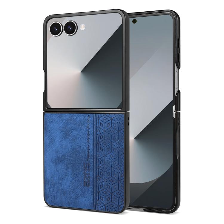 Custodia per telefono AZNS con sensazione di pelle in rilievo 3D, For Samsung Galaxy Z Flip7 5G, For Samsung Galaxy Z Fold6