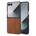 Custodia per telefono AZNS con sensazione di pelle in rilievo 3D, For Samsung Galaxy Z Flip7 5G, For Samsung Galaxy Z Fold6