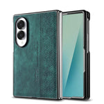 Custodia per telefono AZNS con sensazione di pelle in rilievo 3D, For Galaxy Z Fold8 5G, For Galaxy Z Flip8 5G, For Samsung Galaxy Z Flip6 / 7 FE, For Samsung Galaxy Z Fold7 5G