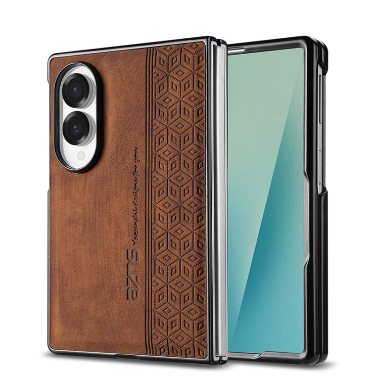 Custodia per telefono AZNS con sensazione di pelle in rilievo 3D, For Galaxy Z Fold8 5G, For Galaxy Z Flip8 5G, For Samsung Galaxy Z Flip6 / 7 FE, For Samsung Galaxy Z Fold7 5G