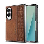 Custodia per telefono AZNS con sensazione di pelle in rilievo 3D, For Galaxy Z Fold8 5G, For Galaxy Z Flip8 5G, For Samsung Galaxy Z Flip6 / 7 FE, For Samsung Galaxy Z Fold7 5G