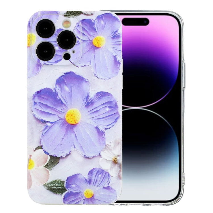Custodia per telefono in TPU con motivo dipinto colorato, For iPhone 16, For iPhone 15 Pro Max, For iPhone 15 Pro