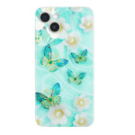 Custodia per telefono in TPU con motivo dipinto colorato, For iPhone 15 Plus, For iPhone 15, For iPhone 14 Plus