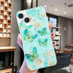 Custodia per telefono in TPU con motivo dipinto colorato, For iPhone 15 Plus, For iPhone 15, For iPhone 14 Plus