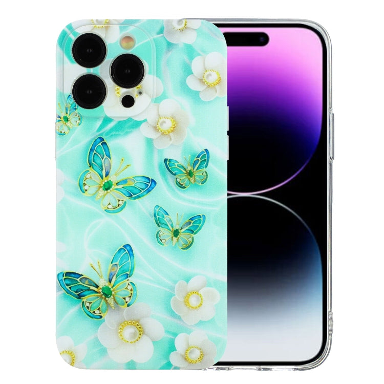 Custodia per telefono in TPU con motivo dipinto colorato, For iPhone 14, For iPhone 14 Pro, For iPhone 14 Pro Max