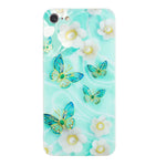 Custodia per telefono in TPU con motivo dipinto colorato, For iPhone SE 2022 / 2020 / 8 / 7