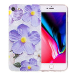 Custodia per telefono in TPU con motivo dipinto colorato, For iPhone SE 2022 / 2020 / 8 / 7