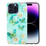 Custodia per telefono in TPU con motivo dipinto colorato, For iPhone 16 Pro Max, For iPhone 16 Pro, For iPhone 16 Plus