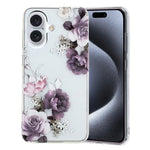 Custodia per telefono in TPU con motivo dipinto colorato, For iPhone 16 Pro Max, For iPhone 16 Pro, For iPhone 16 Plus