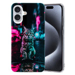 Custodia per telefono in TPU con motivo dipinto colorato, For iPhone 16 Pro Max, For iPhone 16 Pro, For iPhone 16 Plus