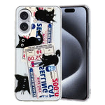 Custodia per telefono in TPU con motivo dipinto colorato, For iPhone 16 Pro Max, For iPhone 16 Pro, For iPhone 16 Plus