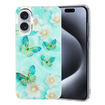 Custodia per telefono in TPU con motivo dipinto colorato, For iPhone 16, For iPhone 15 Pro Max, For iPhone 15 Pro