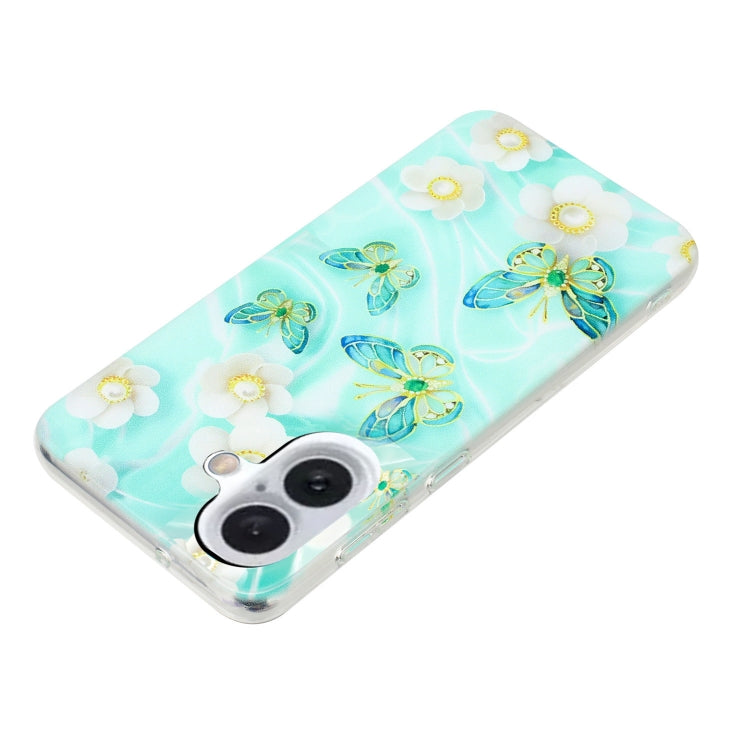 Custodia per telefono in TPU con motivo dipinto colorato, For iPhone 16, For iPhone 15 Pro Max, For iPhone 15 Pro