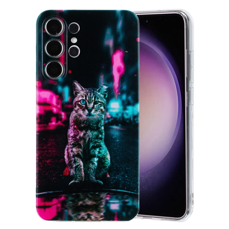 Custodia per telefono in TPU con motivo dipinto colorato, For Samsung Galaxy A34 5G, For Samsung Galaxy A54 5G, For Samsung Galaxy S23 Ultra 5G