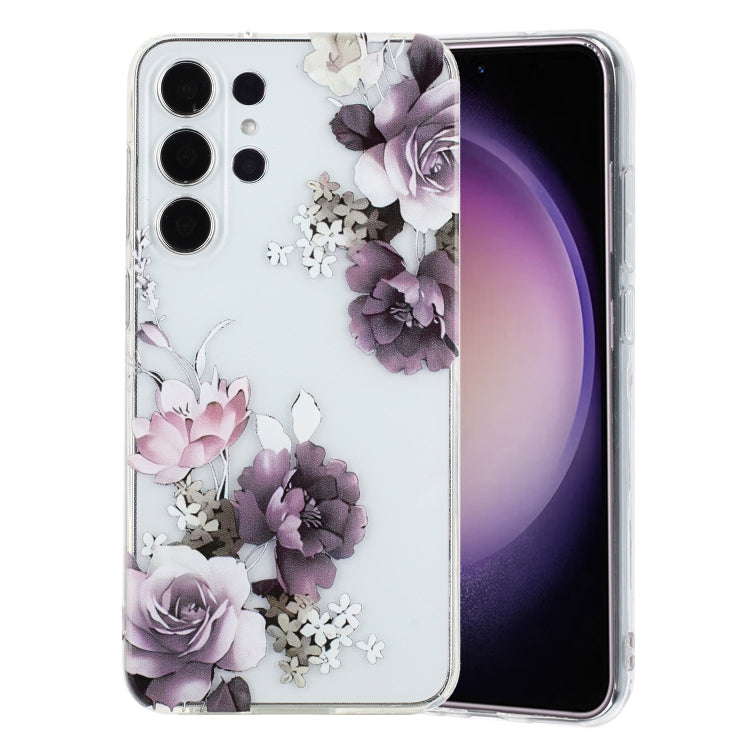 Custodia per telefono in TPU con motivo dipinto colorato, For Samsung Galaxy S24 Ultra 5G, For Samsung Galaxy S24+ 5G, For Samsung Galaxy S24 5G