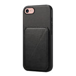 Custodia per telefono con doppio slot per scheda D04 in vitello texture, For iPhone 17 Pro Max, For iPhone 17 Pro, For iPhone 17, For iPhone Air, For iPhone 7 / 8 / SE 2022, For iPhone 16 Pro Max