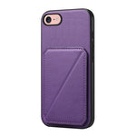 Custodia per telefono con doppio slot per scheda D04 in vitello texture, For iPhone 17 Pro Max, For iPhone 17 Pro, For iPhone 17, For iPhone Air, For iPhone 7 / 8 / SE 2022, For iPhone 16 Pro Max