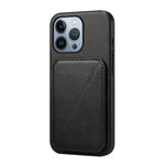 Custodia per telefono con doppio slot per scheda D04 in vitello texture, For iPhone 13 Pro, For iPhone 13, For iPhone 12, For iPhone 12 Pro Max, For iPhone 12 Pro, For iPhone 11 Pro Max