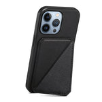 Custodia per telefono con doppio slot per scheda D04 in vitello texture, For iPhone 13 Pro, For iPhone 13, For iPhone 12, For iPhone 12 Pro Max, For iPhone 12 Pro, For iPhone 11 Pro Max