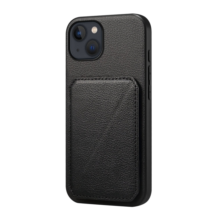 Custodia per telefono con doppio slot per scheda D04 in vitello texture, For iPhone 13 Pro, For iPhone 13, For iPhone 12, For iPhone 12 Pro Max, For iPhone 12 Pro, For iPhone 11 Pro Max
