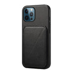 Custodia per telefono con doppio slot per scheda D04 in vitello texture, For iPhone 13 Pro, For iPhone 13, For iPhone 12, For iPhone 12 Pro Max, For iPhone 12 Pro, For iPhone 11 Pro Max