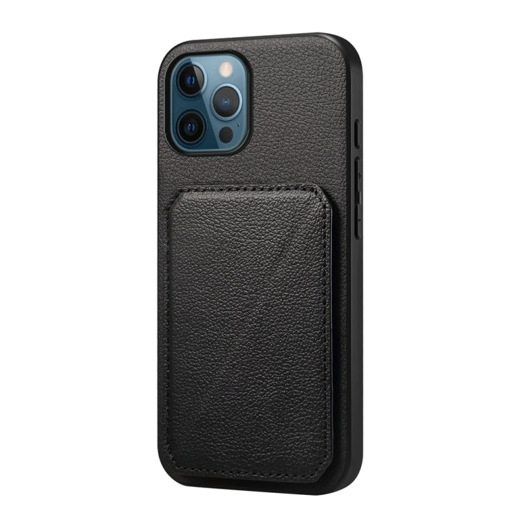 Custodia per telefono con doppio slot per scheda D04 in vitello texture, For iPhone 13 Pro, For iPhone 13, For iPhone 12, For iPhone 12 Pro Max, For iPhone 12 Pro, For iPhone 11 Pro Max