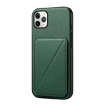 Custodia per telefono con doppio slot per scheda D04 in vitello texture, For iPhone 13 Pro, For iPhone 13, For iPhone 12, For iPhone 12 Pro Max, For iPhone 12 Pro, For iPhone 11 Pro Max