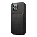 Custodia per telefono con doppio slot per scheda D04 in vitello texture, For iPhone 11, For iPhone 11 Pro, For iPhone X / XS, For iPhone XR, For iPhone XS Max, For iPhone 7 Plus / 8 Plus