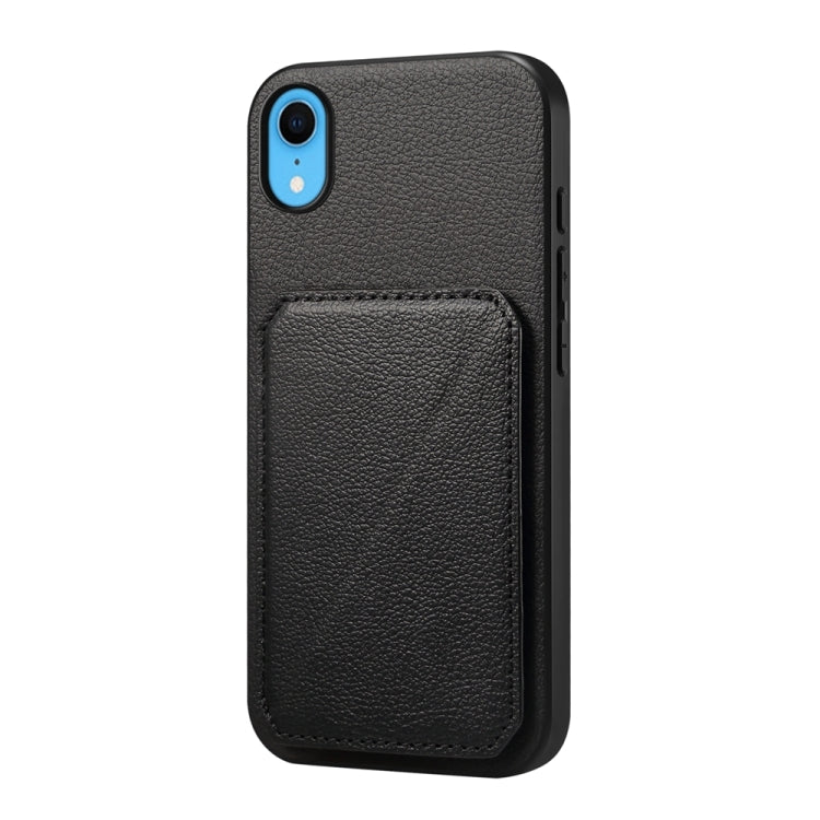 Custodia per telefono con doppio slot per scheda D04 in vitello texture, For iPhone 11, For iPhone 11 Pro, For iPhone X / XS, For iPhone XR, For iPhone XS Max, For iPhone 7 Plus / 8 Plus