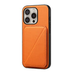 Custodia per telefono con doppio slot per scheda D04 in vitello texture, For iPhone 17 Pro Max, For iPhone 17 Pro, For iPhone 17, For iPhone Air, For iPhone 7 / 8 / SE 2022, For iPhone 16 Pro Max
