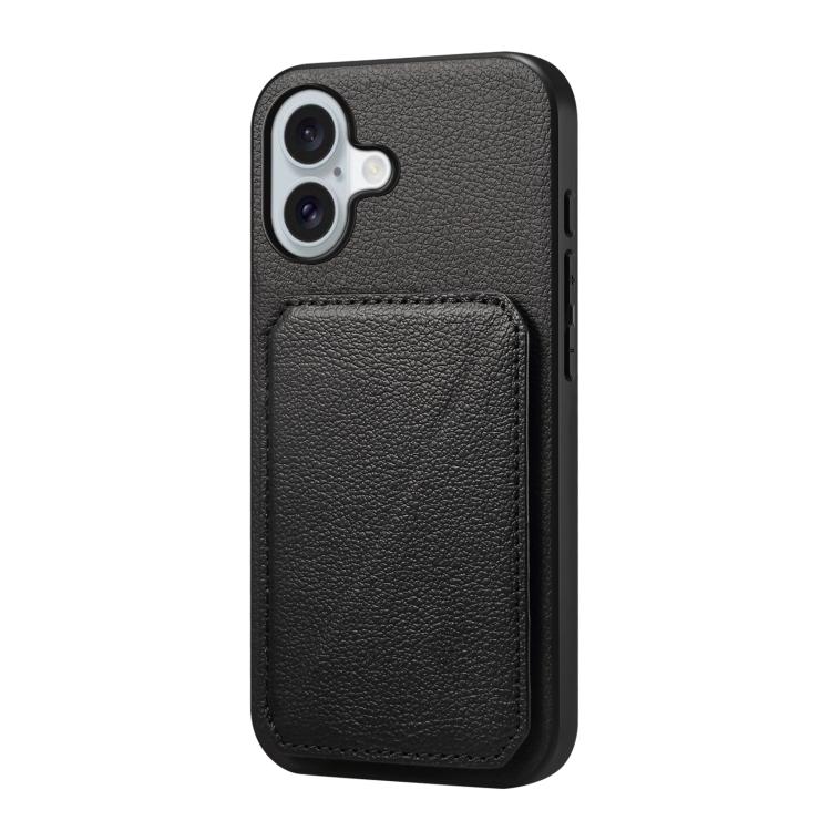 Custodia per telefono con doppio slot per scheda D04 in vitello texture, For iPhone 17 Pro Max, For iPhone 17 Pro, For iPhone 17, For iPhone Air, For iPhone 7 / 8 / SE 2022, For iPhone 16 Pro Max