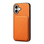 Custodia per telefono con doppio slot per scheda D04 in vitello texture, For iPhone 17 Pro Max, For iPhone 17 Pro, For iPhone 17, For iPhone Air, For iPhone 7 / 8 / SE 2022, For iPhone 16 Pro Max