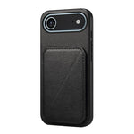 Custodia per telefono con doppio slot per scheda D04 in vitello texture, For iPhone 17 Pro Max, For iPhone 17 Pro, For iPhone 17, For iPhone Air, For iPhone 7 / 8 / SE 2022, For iPhone 16 Pro Max