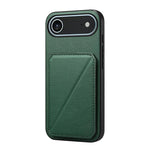 Custodia per telefono con doppio slot per scheda D04 in vitello texture, For iPhone 17 Pro Max, For iPhone 17 Pro, For iPhone 17, For iPhone Air, For iPhone 7 / 8 / SE 2022, For iPhone 16 Pro Max