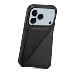 Custodia per telefono con doppio slot per scheda D04 in vitello texture, For iPhone 17 Pro Max, For iPhone 17 Pro, For iPhone 17, For iPhone Air, For iPhone 7 / 8 / SE 2022, For iPhone 16 Pro Max