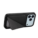 Custodia per telefono con doppio slot per scheda D04 in vitello texture, For iPhone 17 Pro Max, For iPhone 17 Pro, For iPhone 17, For iPhone Air, For iPhone 7 / 8 / SE 2022, For iPhone 16 Pro Max