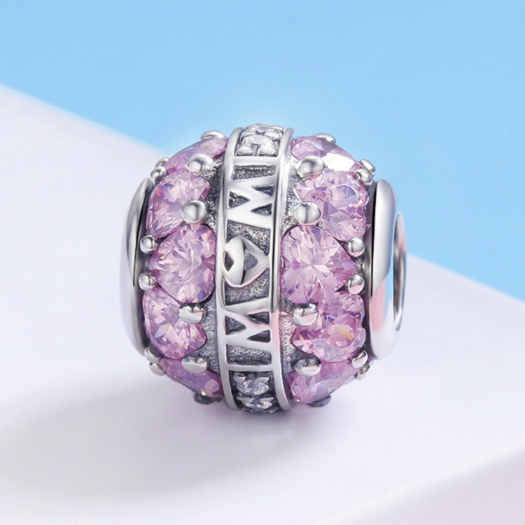 Ciondolo in argento sterling S925 Grande amore perline Accessori per collana braccialetto fai-da-te