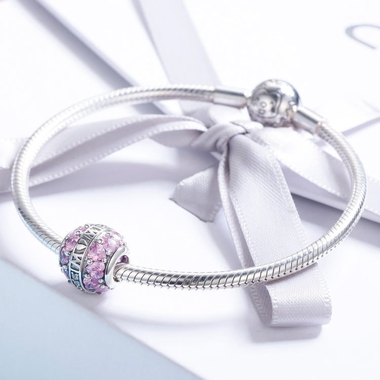 Ciondolo in argento sterling S925 Grande amore perline Accessori per collana braccialetto fai-da-te