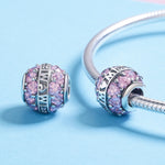 Ciondolo in argento sterling S925 Grande amore perline Accessori per collana braccialetto fai-da-te
