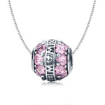 Ciondolo in argento sterling S925 Grande amore perline Accessori per collana braccialetto fai-da-te